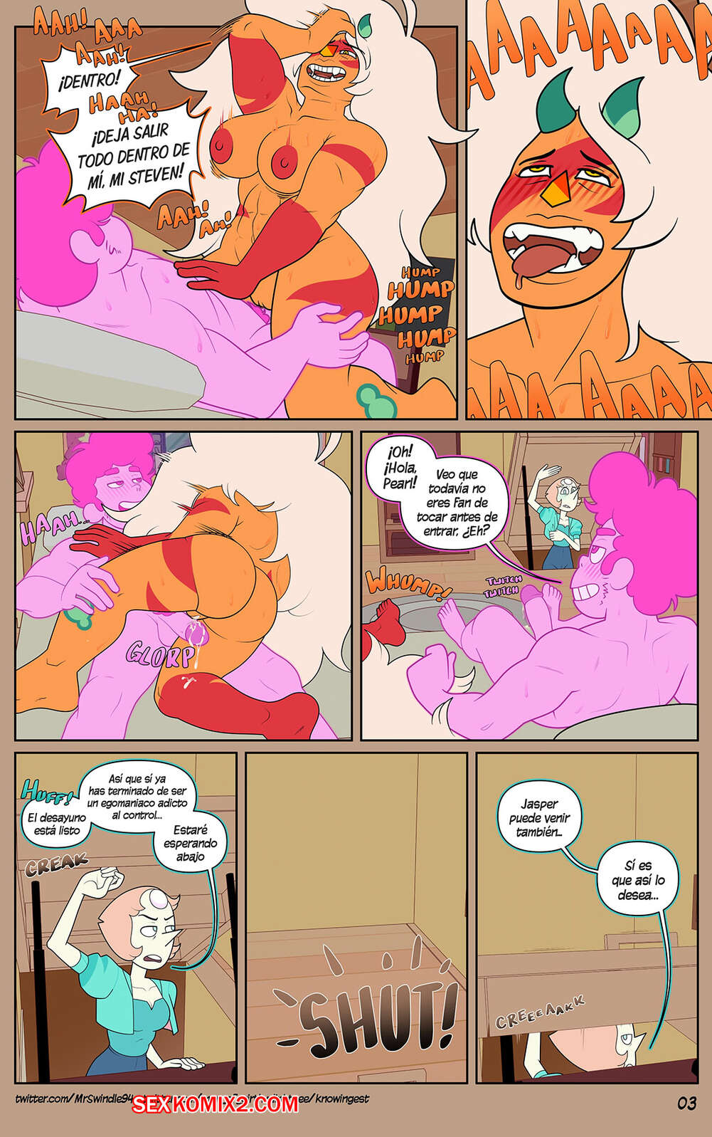 Comic porno STEVEN UNIVERSE La Pasion Parte 2 MrSwindle94 cómico