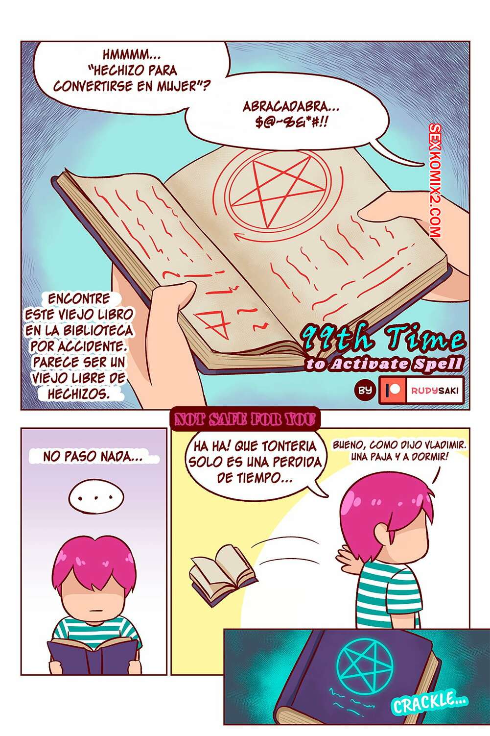 Comic porno 99th Time to Activate Spell. RudySaki