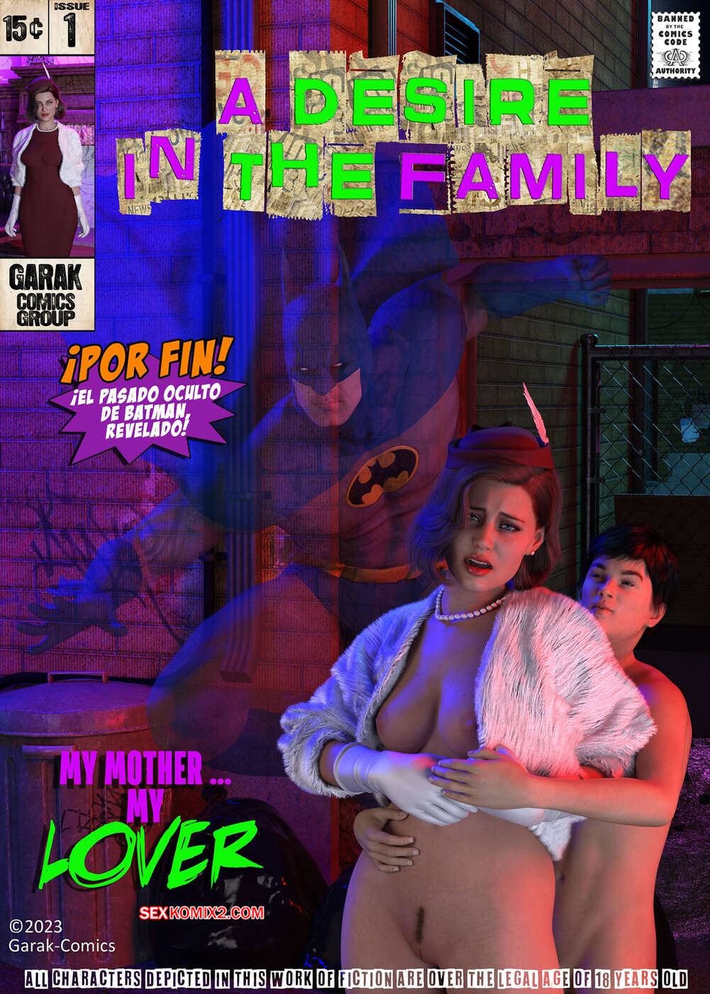 Comic porno A DESIRE in the FAMILY. Parte 1. Garak3D.