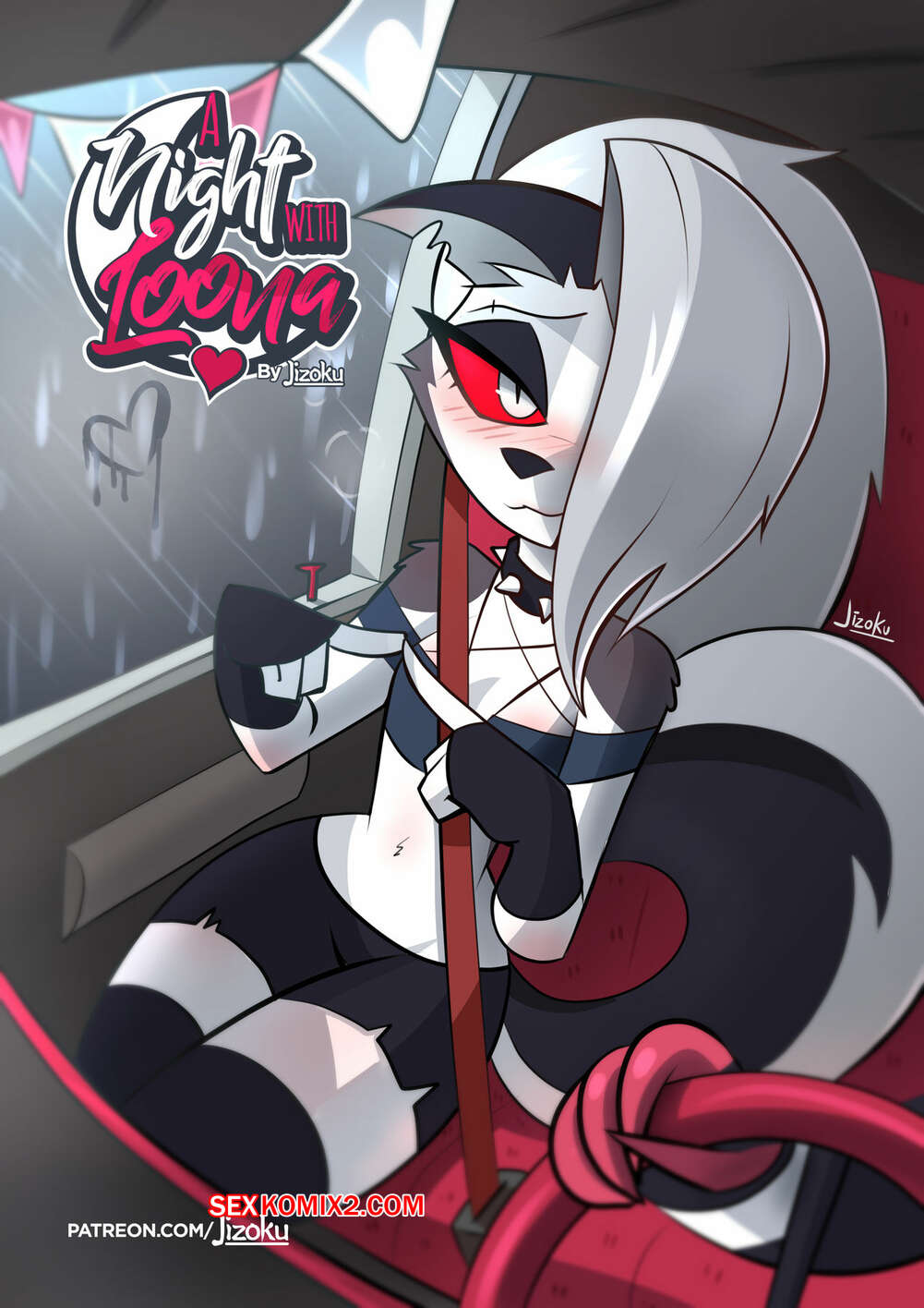 Comic porno A NIGHT with LOONA. Jizoku.