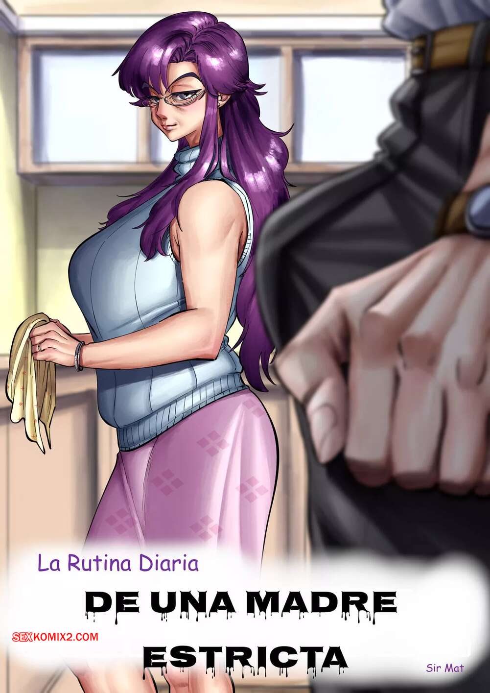 Comic porno A Strict Mothers Daily Routine. Aarokira