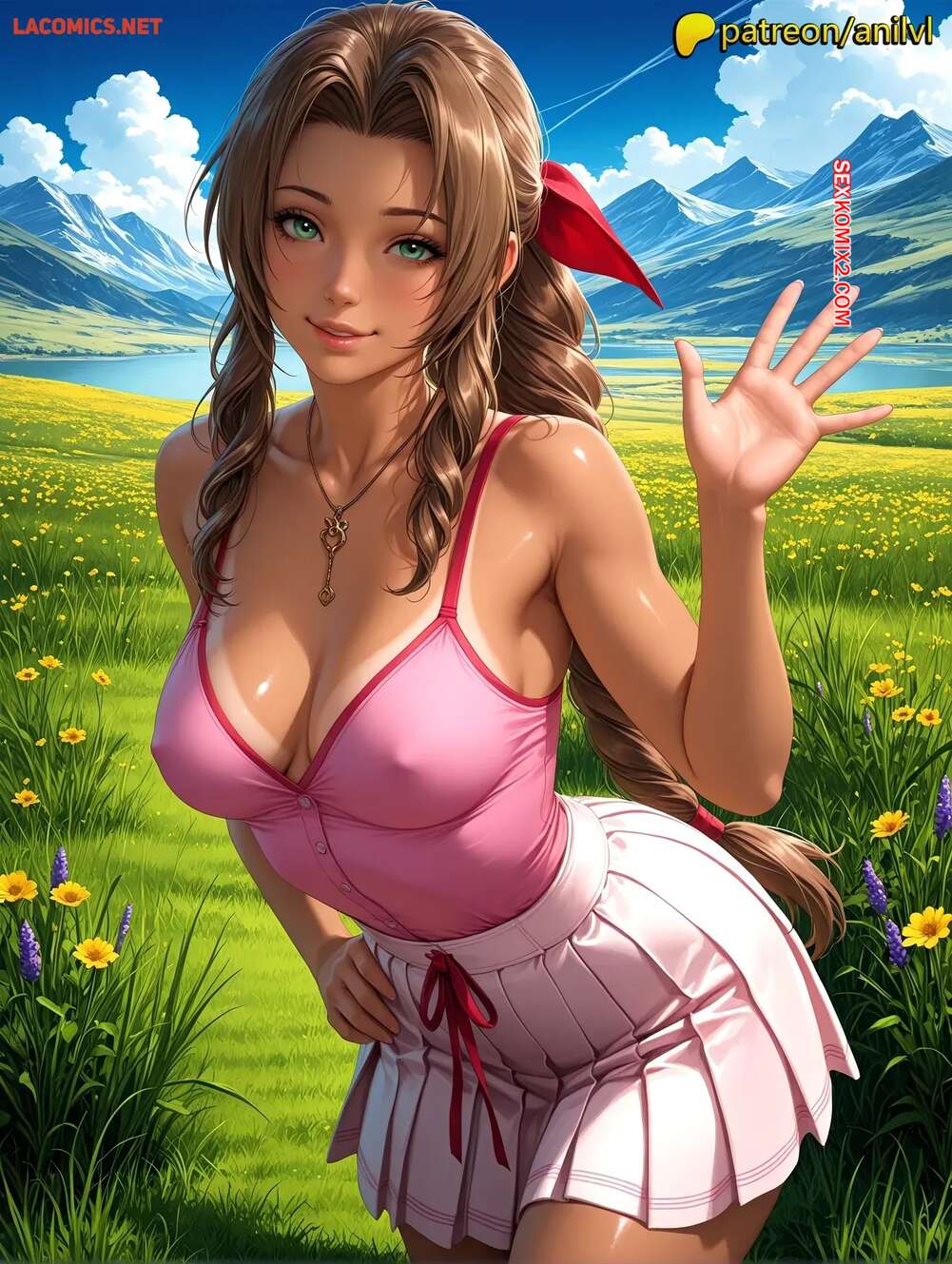 Comic porno Aerith Gainsborough. Final Fantasy. Anilvl