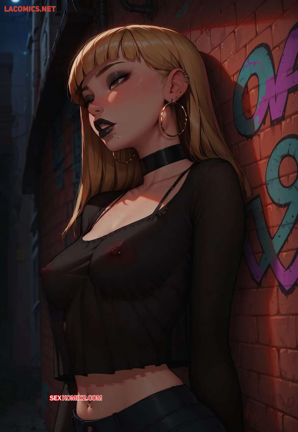 Comic porno Alleyway Sins. LowFireStudios