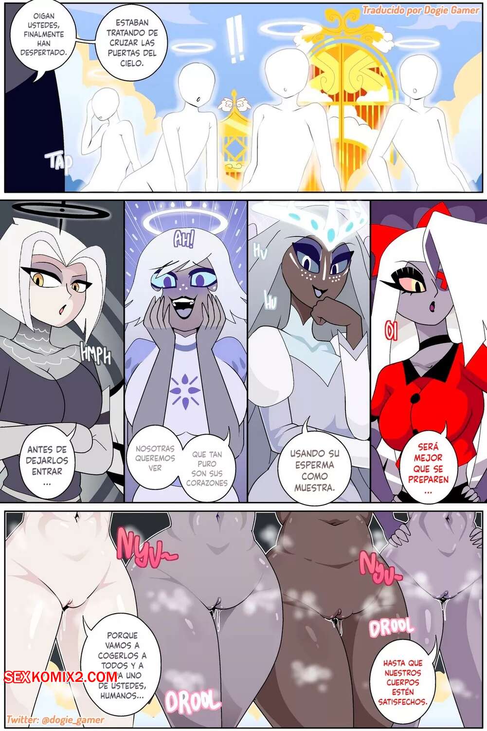 Comic porno Angelic Human Purification. Carliabot