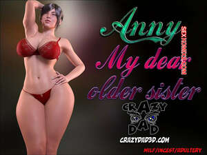 Comic porno Anny my Dear OLDER SISTER. Parte 2. CrazyDad3D.