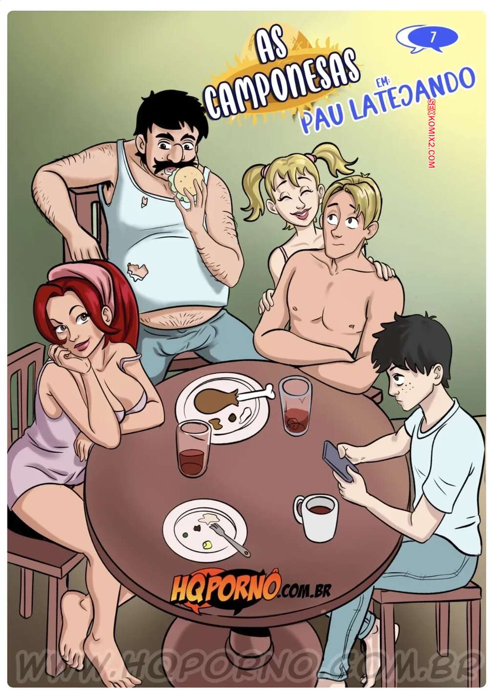 Comic porno As camponesas. Parte 7. HQporno
