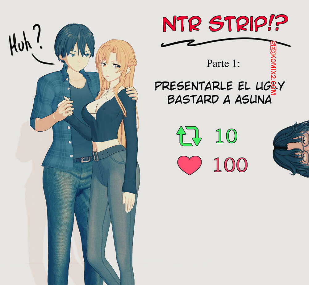 Comic porno ASUNA. NTR Strip. YuuKiS.