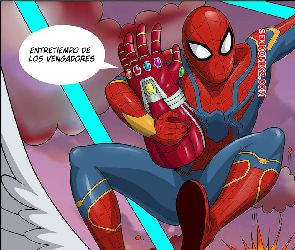 Spiderman comic porno