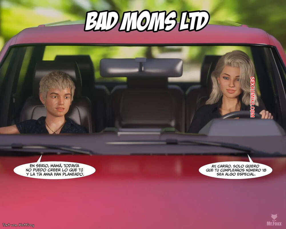 Comic porno BAD MOMS. Mr.Foxx.