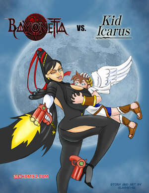 Comic porno BAYONETTA vs Kid ICARUS. Glassfish.