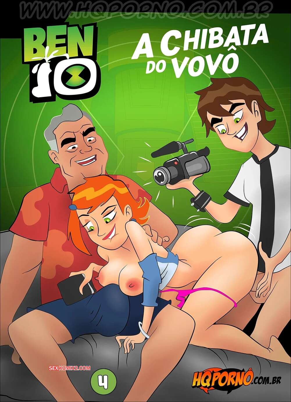 Comic porno Benn 10. Parte 4. HQporno