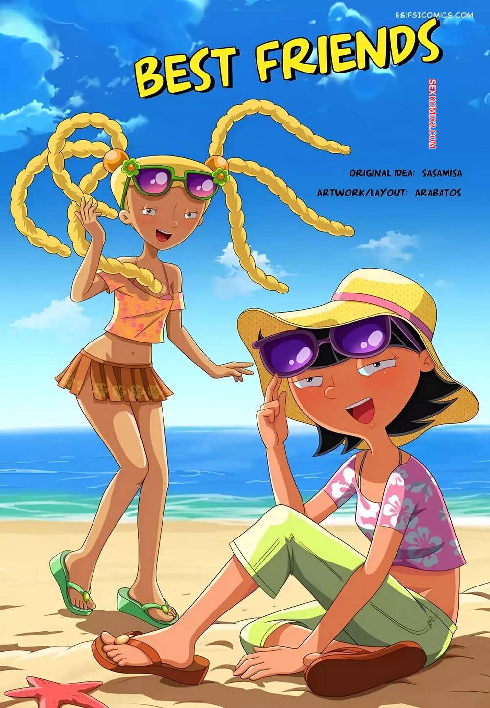 Comic porno Best Friends. Arabatos