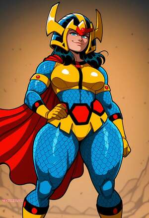 Comic porno Big Barda. Floxin