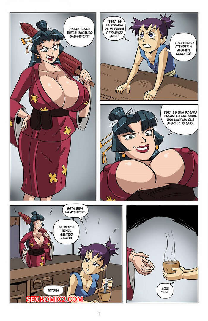 Comic porno BIG TROUBLE at the Little Inn. Glassfish.