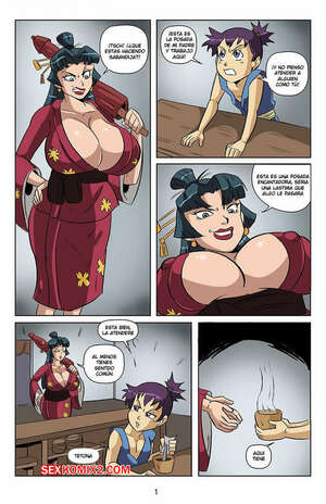 Comic porno BIG TROUBLE at the Little Inn. Glassfish.