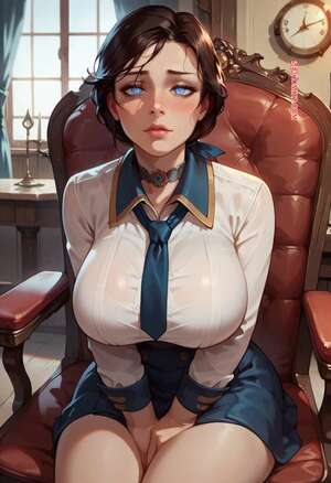 Comic porno BioShock. Elizabeth Comstock. SenzoAI