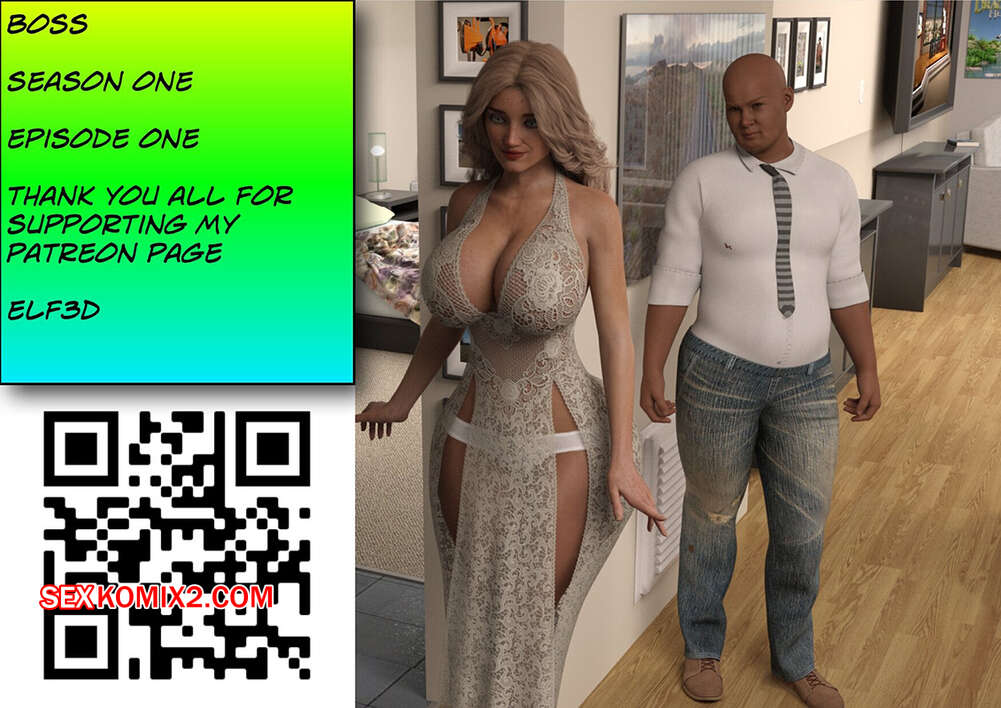Comic porno BOSS. Parte 1. Elf3d.