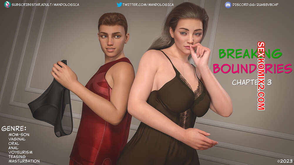 Comic porno BREAKING BOUNDARIES. Parte 3. Mandologica.