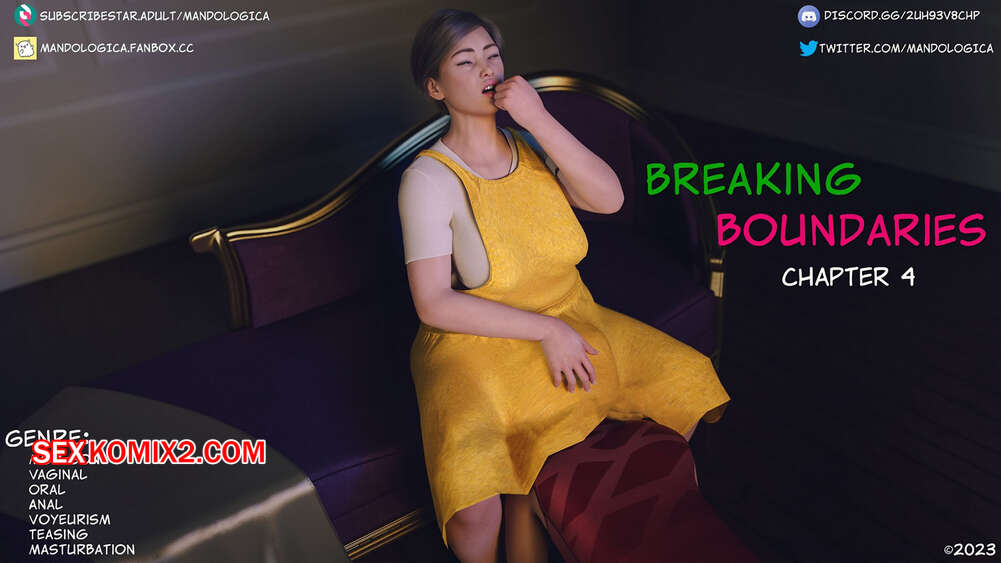 Comic porno BREAKING BOUNDARIES. Parte 4. Mandologica.