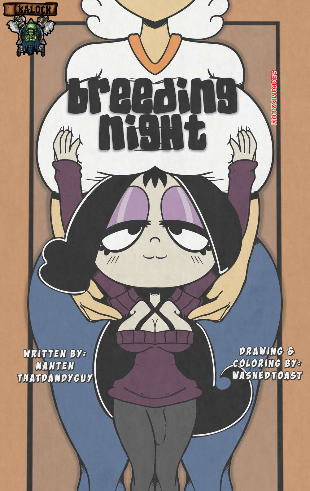 Comic porno Breeding Night. WashedToast