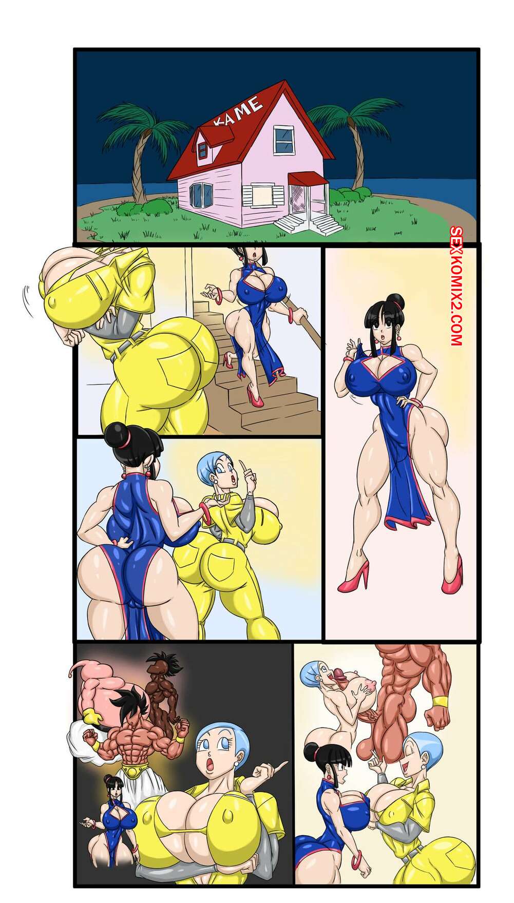 ✅️ Comic porno Bulma and Chichi Tag Team. Sol1Sun cómico de sexo amigas  calientes estaban ✅️ | | Cómics porno con hentai en español solo para  adultos | wporncomics.com