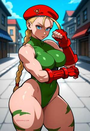 Comic porno Cammy White. Floxin