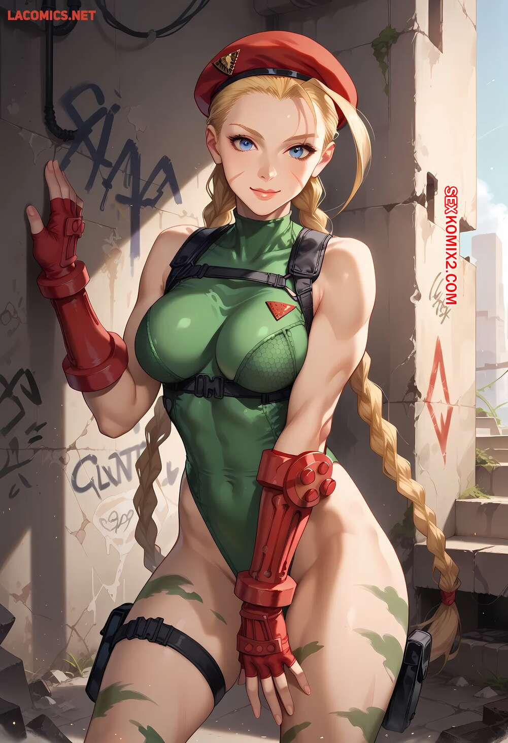 Comic porno Cammy White. Street Fighter. Animeiris
