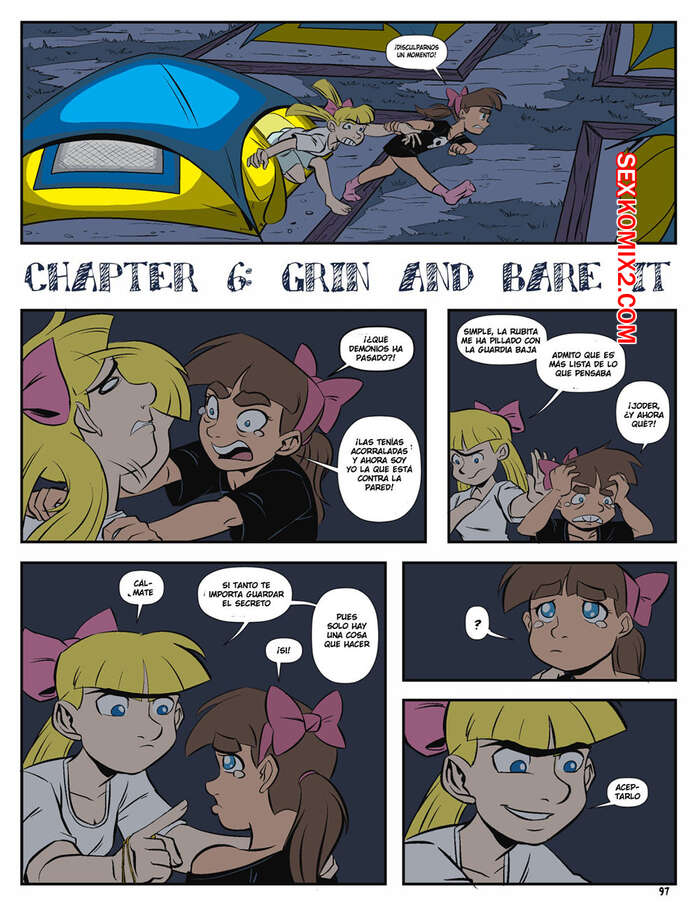 Comic porno Campamento SHERWOOD. Parte 6. Mister D.