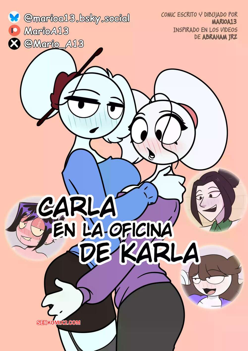 Comic porno CARLA en la oficina de KARLA. Marioa13.