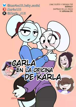 Comic porno CARLA en la oficina de KARLA. Marioa13. Comic porno CARLA en la oficina de KARLA. Marioa13.