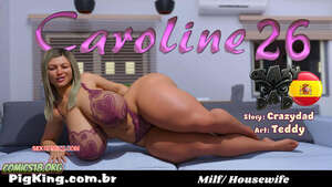 Comic porno CAROLINE. Parte 26. CrazyDad3D