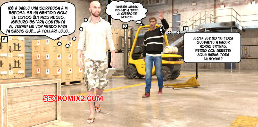 Comic porno CAUGHT in the Act. Parte 1. Mature3Dcomics.