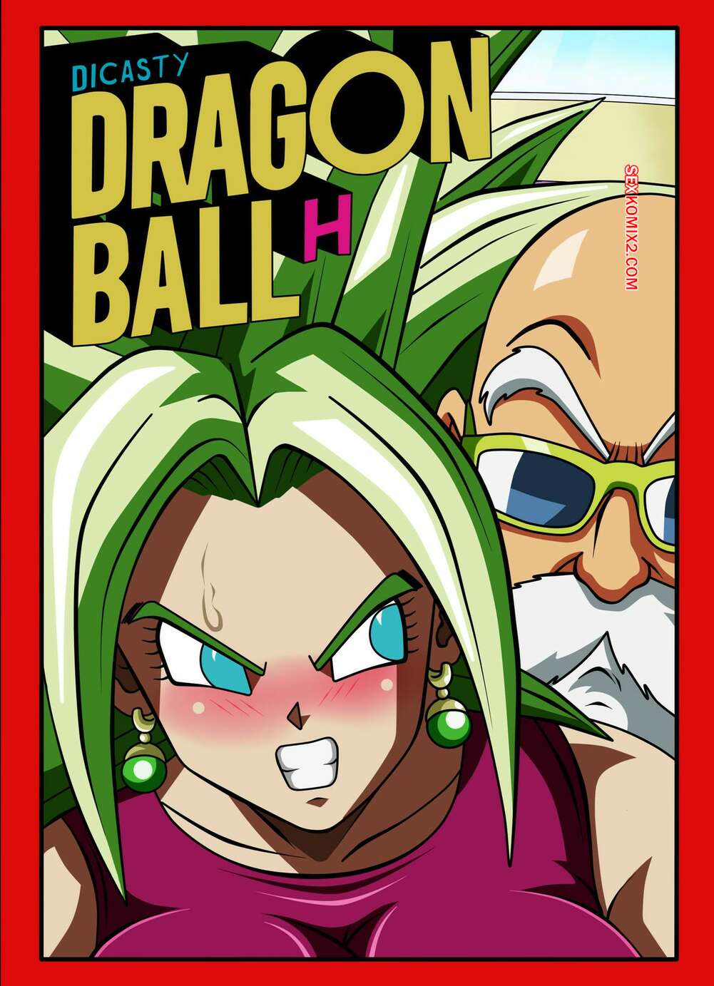 Comic porno Caulifla follando con Roshi