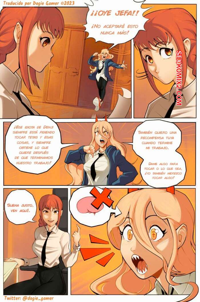 Comic porno Chainsaw Man Comic. Timbo Cactus