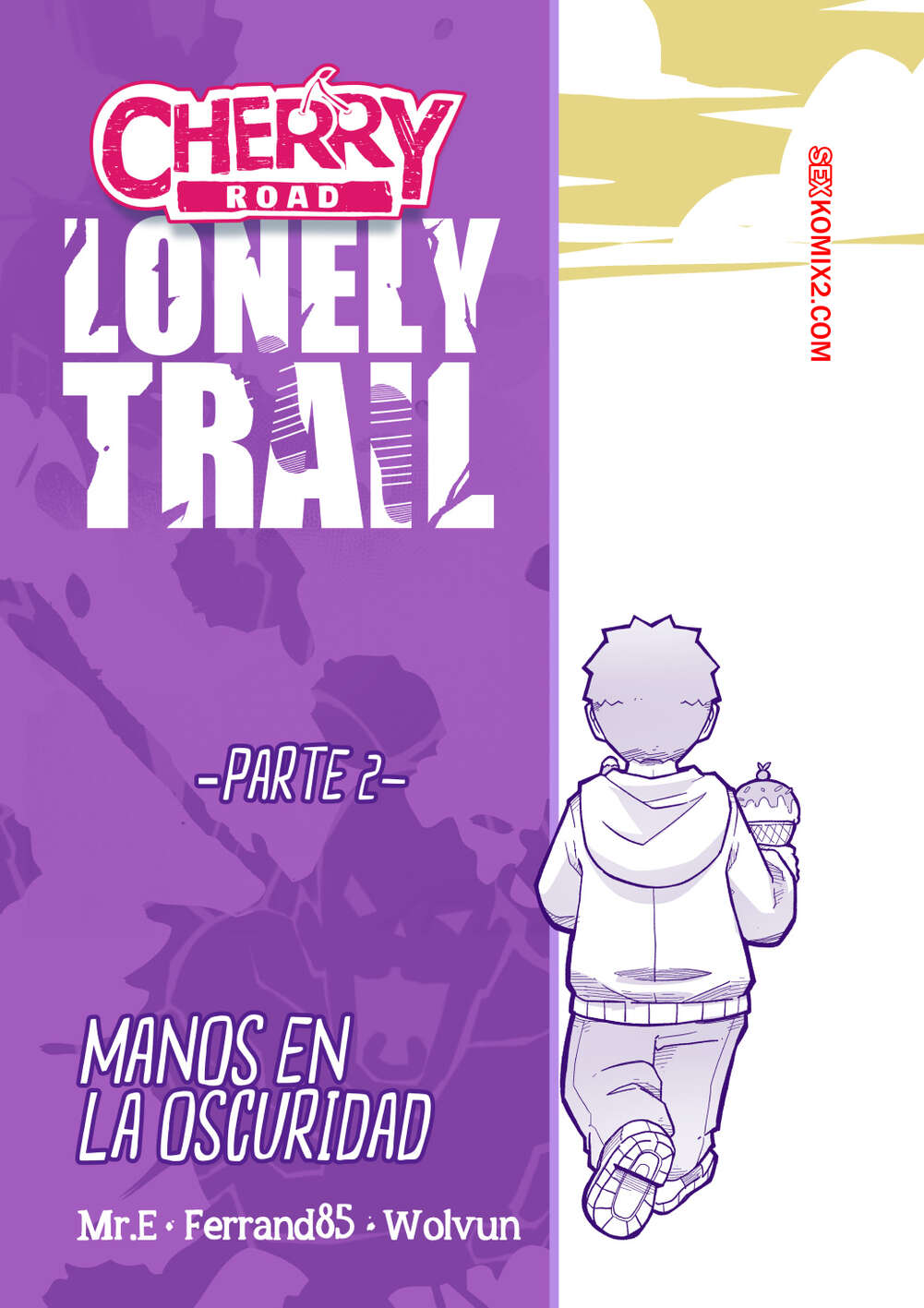 Comic porno CHERRY ROAD. Lonely Train. Parte 2. Mr.E.