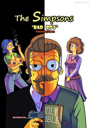 Comic porno Chico Malo. Los Simpsons. Zoen