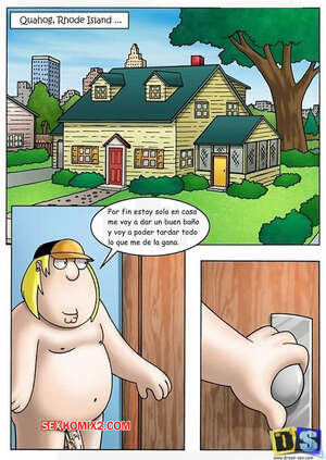 Comic porno CHRIS y MEG Solos en Casa. Drawnsex.