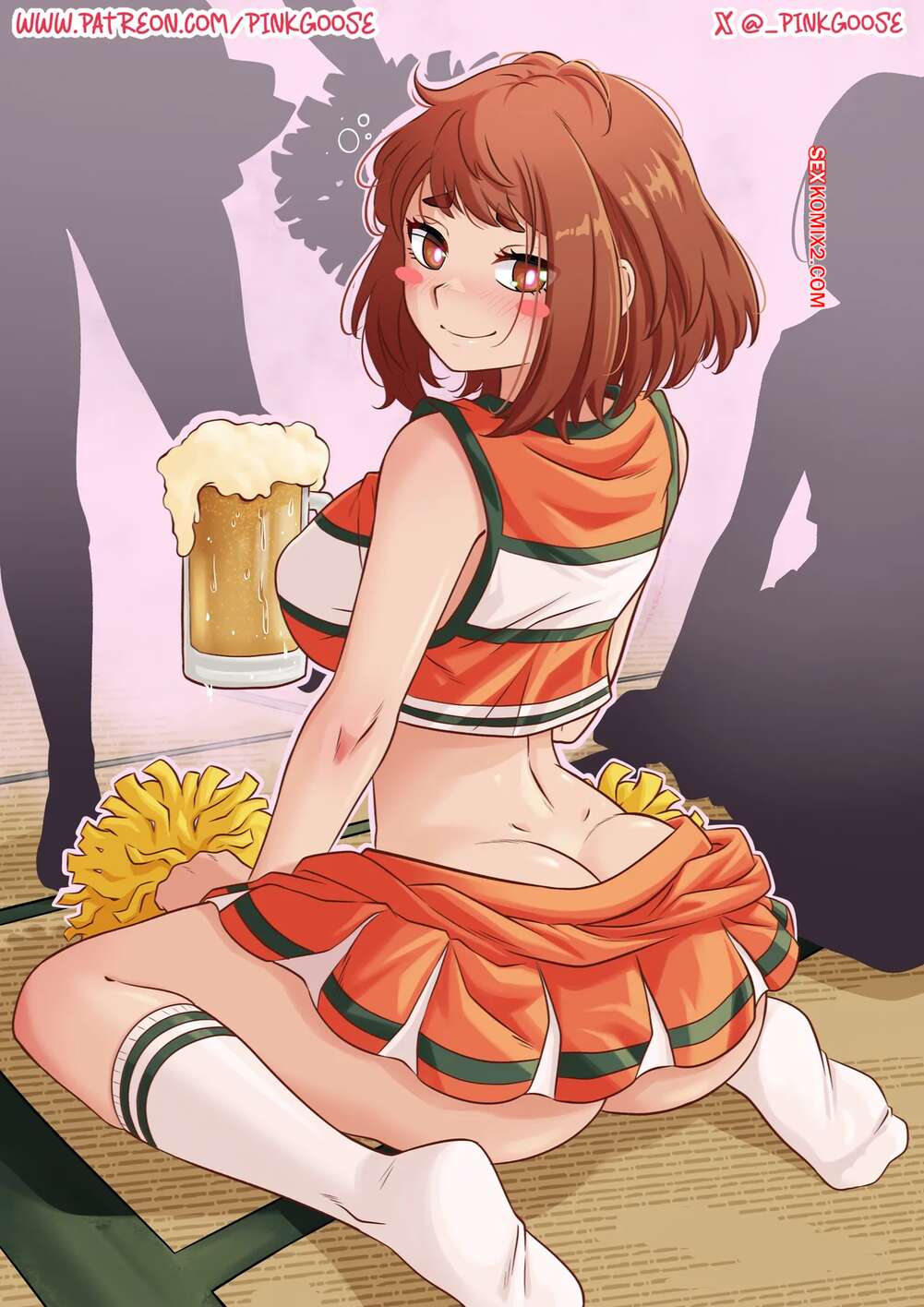 Comic porno Completada la misión, nos vamos de juerga. PinkGoose