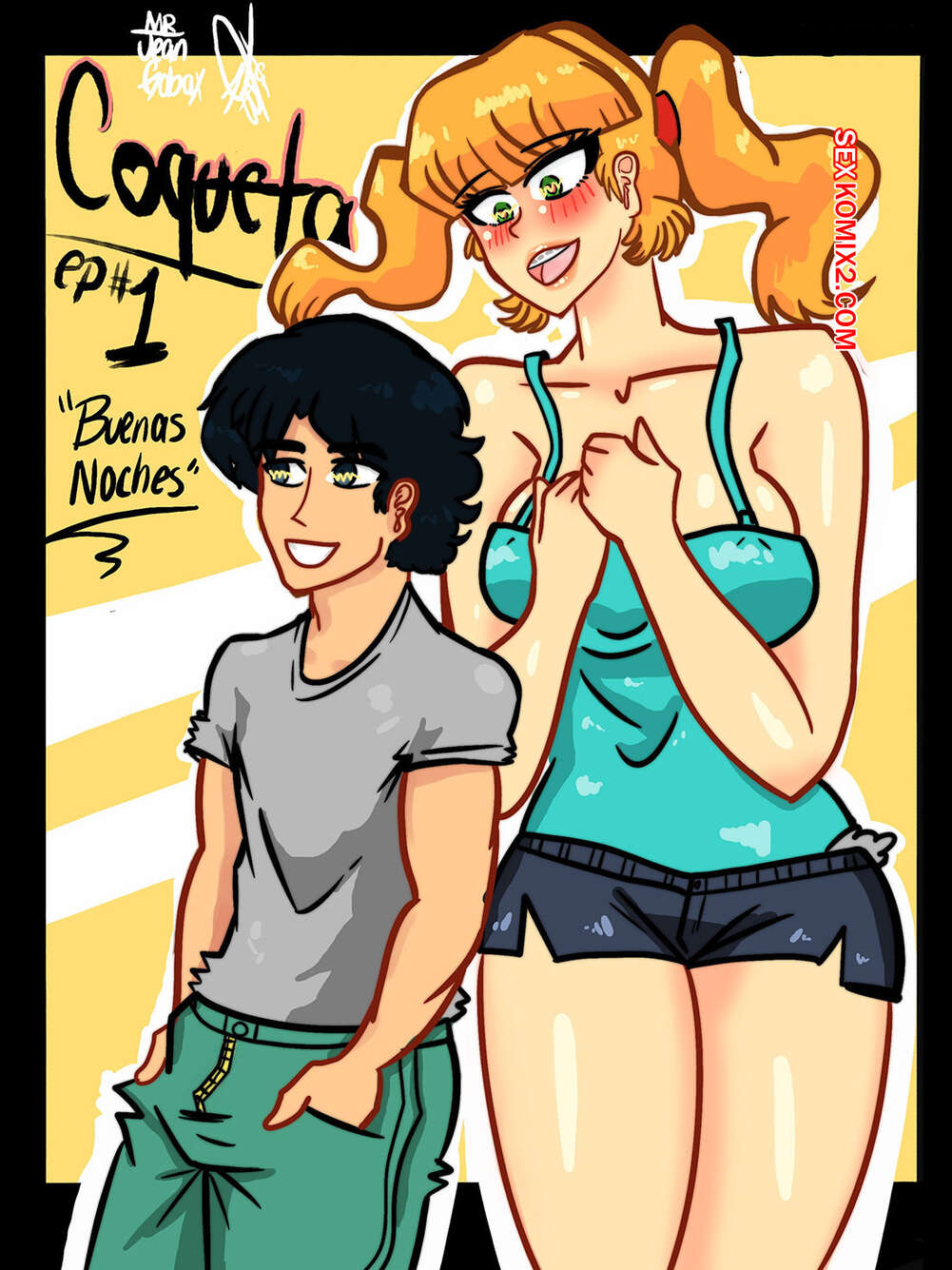 Comic porno COQUETA. Mr. Jean Gobax.