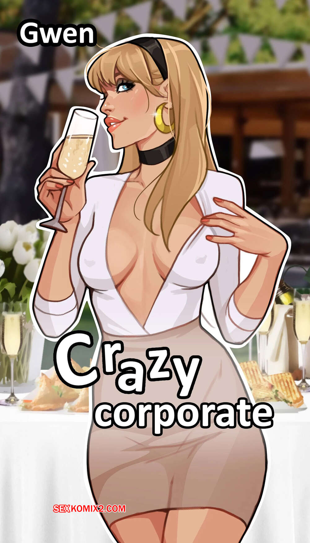 Comic porno CRAZY Corporate. Olena Minko.