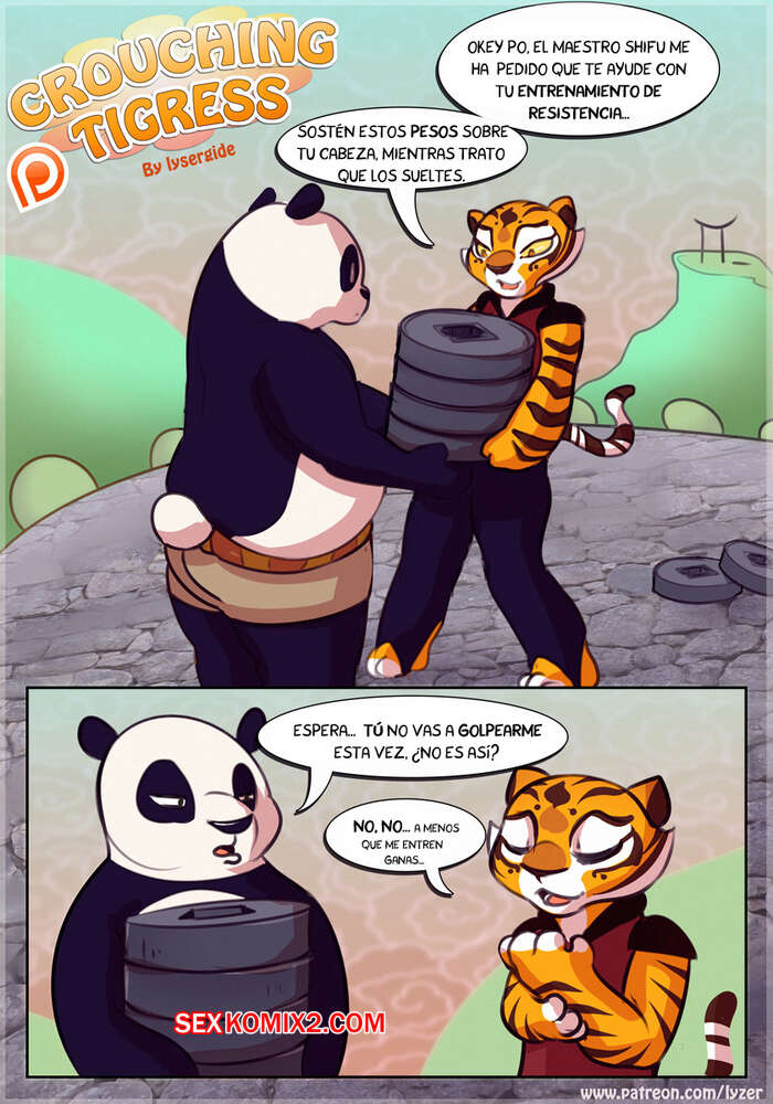 Comic porno Crouching TIGRESS. Lysergide.