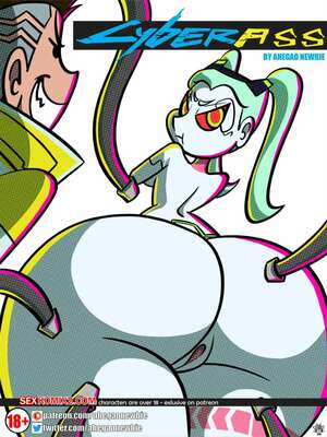Comic porno CyberAss. Ahegao Newbie