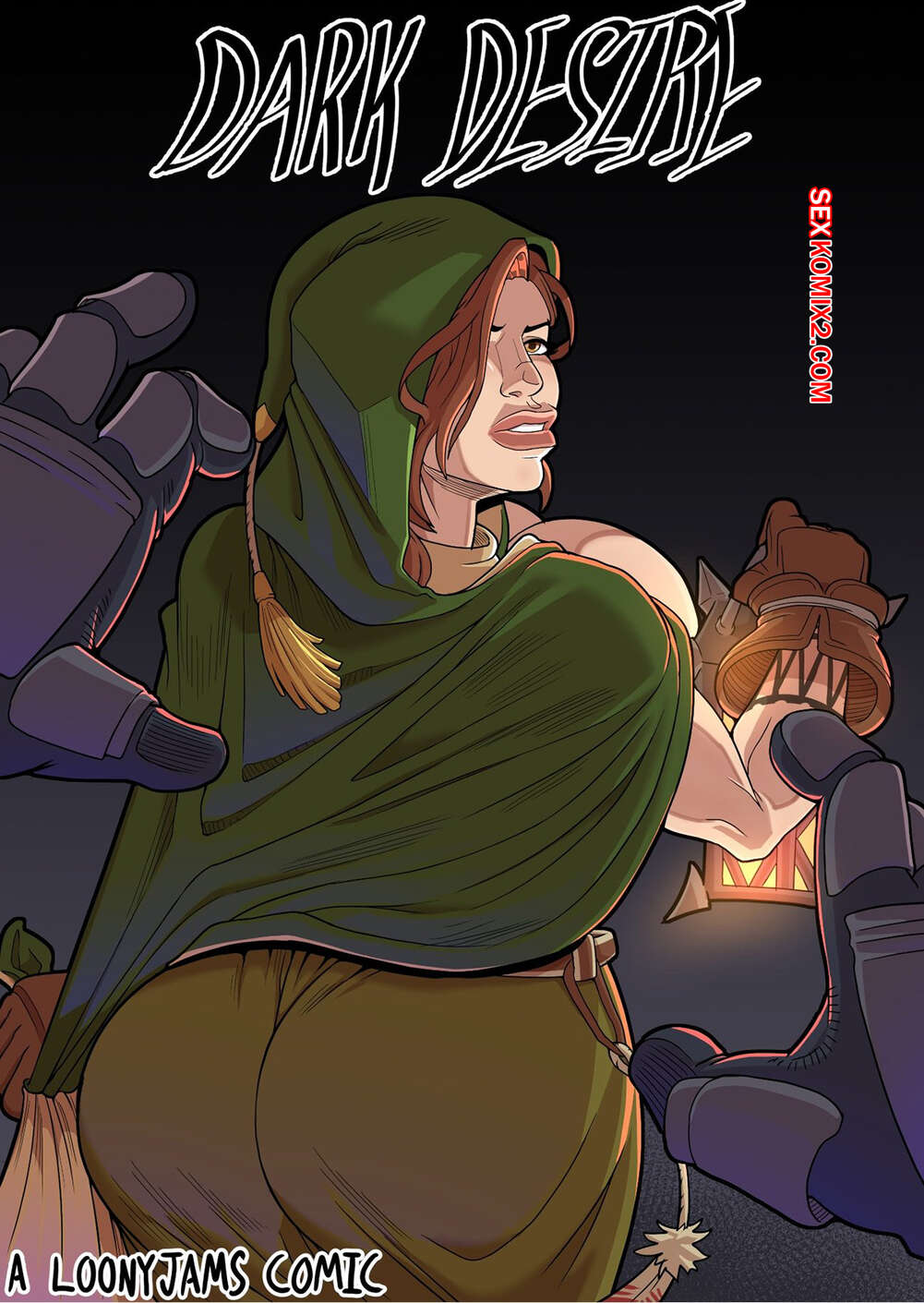 Comic porno DARK DESIRE. LoonyJams.