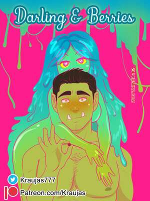 Comic porno Darling and Berries. Kraujas