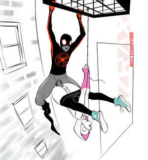 Comic porno Dentro de SPIDER GWEN. Izrax.