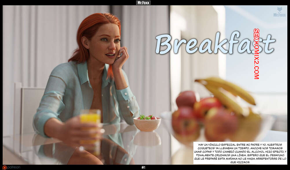 Comic porno DESAYUNO. Mr. Foxx