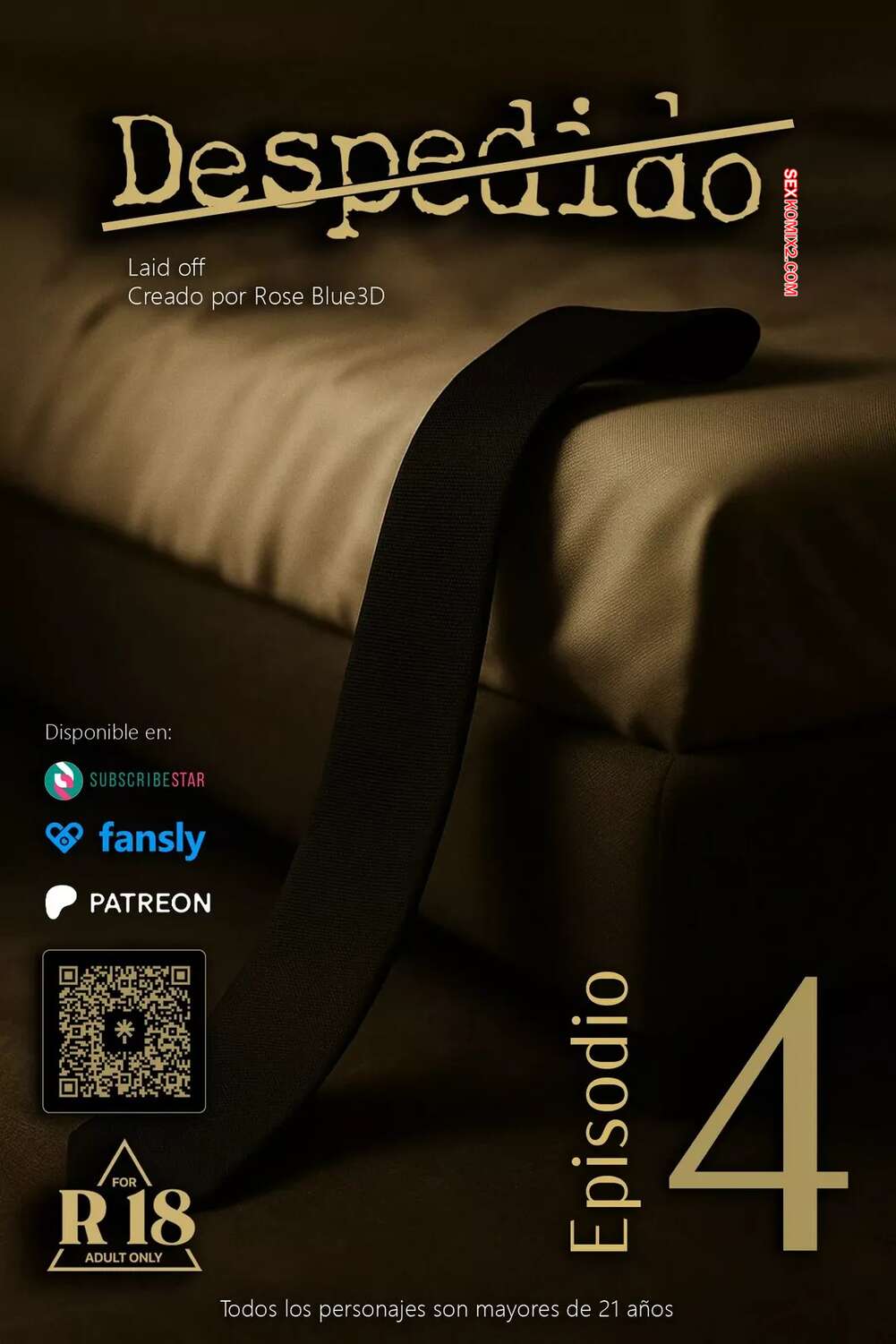 Comic porno DESPEDIDO. Parte 4. Roseblue3D