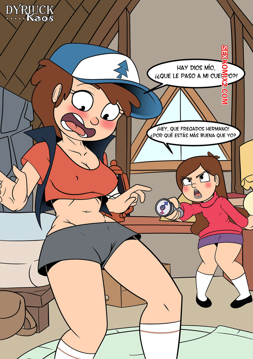 ✅️ Comic porno DIPPER R63. Dyriuck Kaos. cómico de sexo chica sexy Mabel |  Comics porno en español solo para adultos | sexkomix2.com