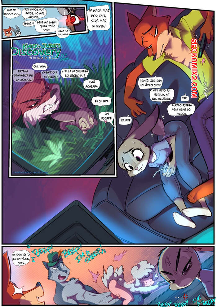 Comic porno DISCOVERY Channel. Fred Perry.