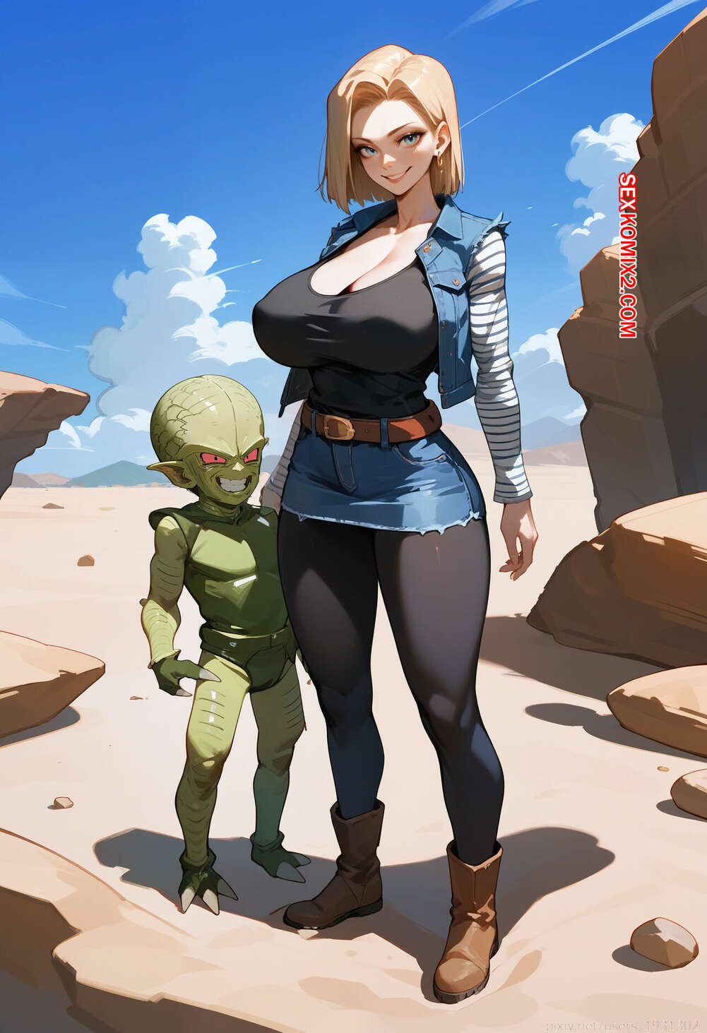 Comic porno Do Android 18 Birth Saibaimans Child. Dragon Ball Z. ETUS.